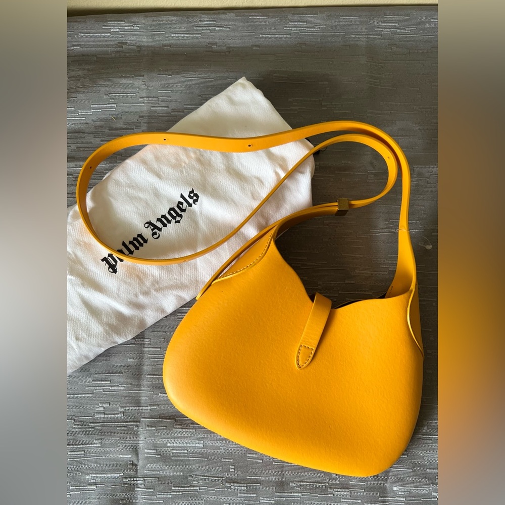 Palm Angels Palm Tree Leather Hobo Bag - Picture 4 of 12